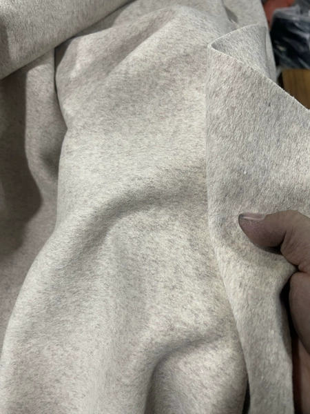 Gray oatmeal colorful double-sided cashmere 2 meters weight 950
