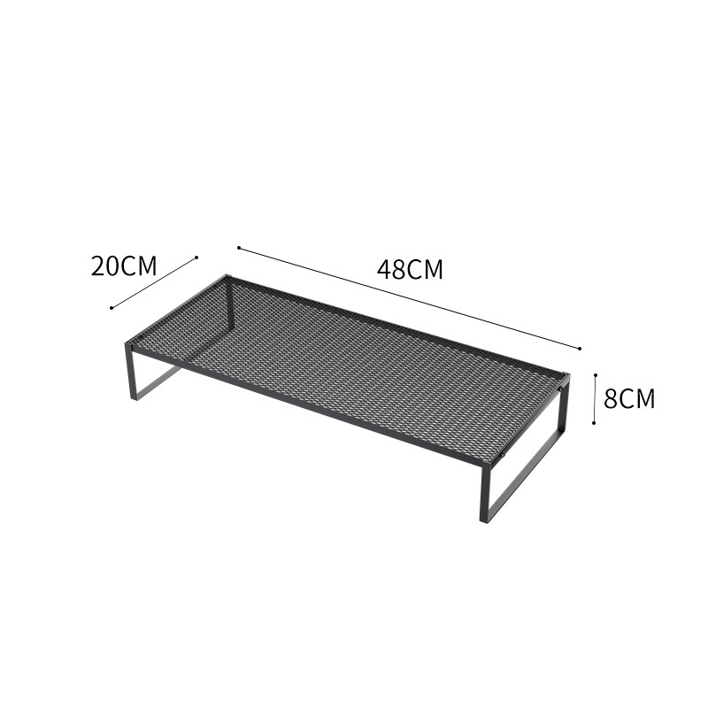 Modelo de malla monocapa desmontable negra (48*20*8)