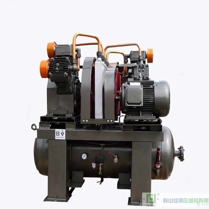 供应双机组无油空压机WW-3/7-II 佳朋厂家发货 压缩机品质有保障