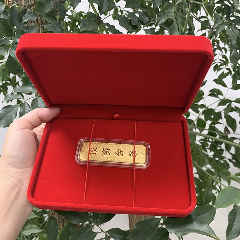 Flannel Jewelry Box Gold Banknote Box Storage Gift Box Packaging Box Pen Gift Box Comb Gift Box