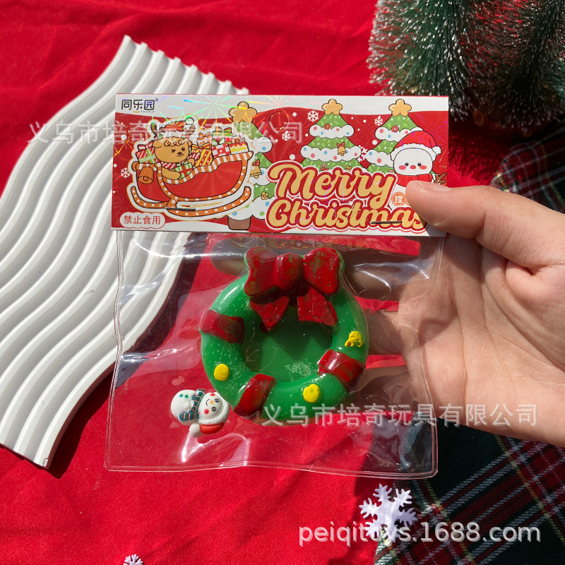 Christmas butterfly garland