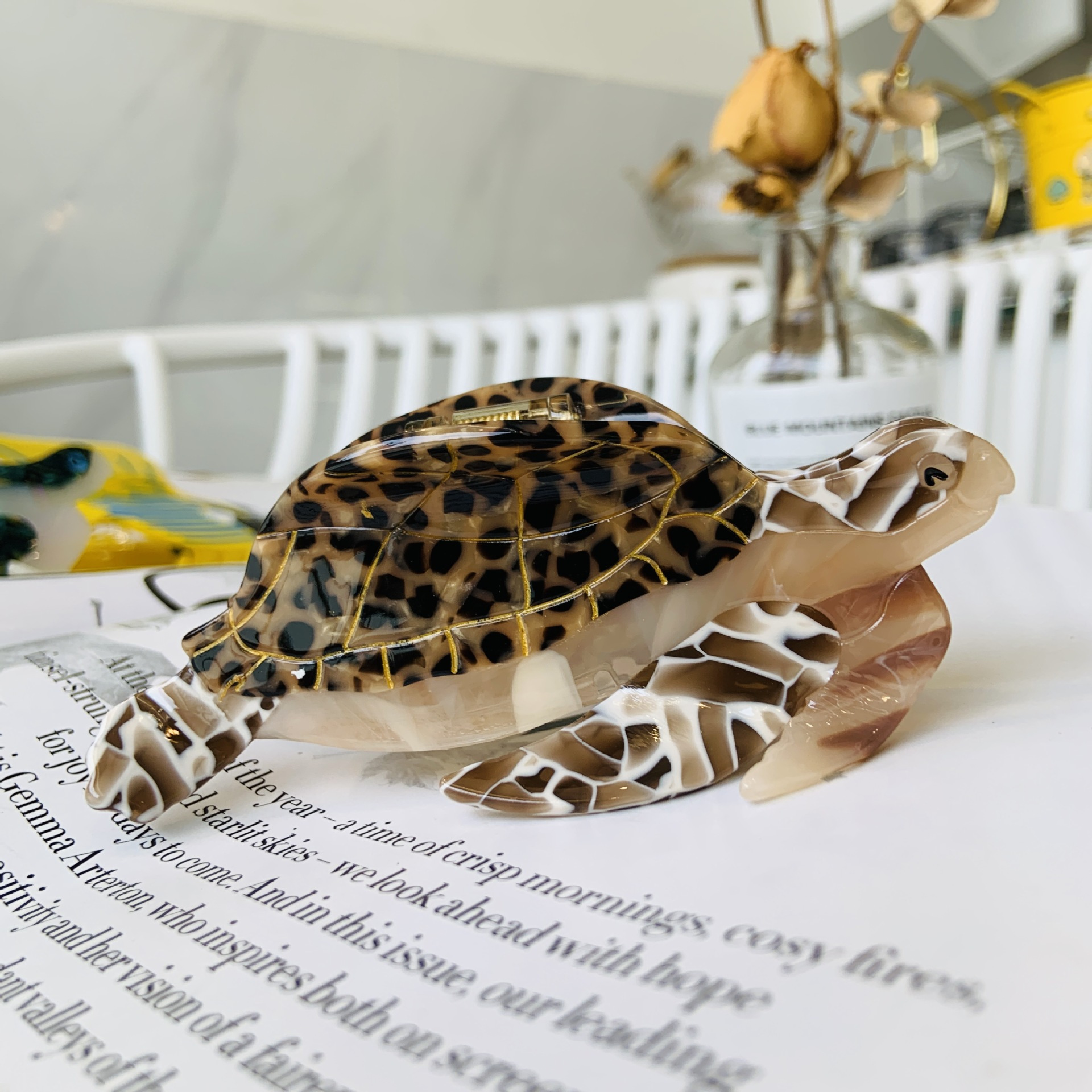 Neue Ozean Serie Essigsäure Clip Nischen Design Tier Pinguin Shark Clip Kreuz-grenze Großhandel Haar Zubehör Pony Clip_voghion.com