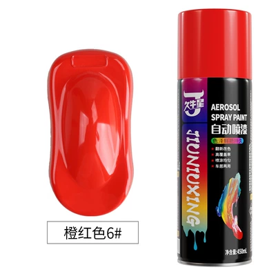paint large capacity wholesale paint – Avtomobil boyası - orange-red-450mlbottle-spray-paint