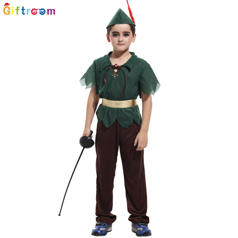 Western Carnival Theme Party Costume Peter Pan Drama Stage Play DS Performance Costume