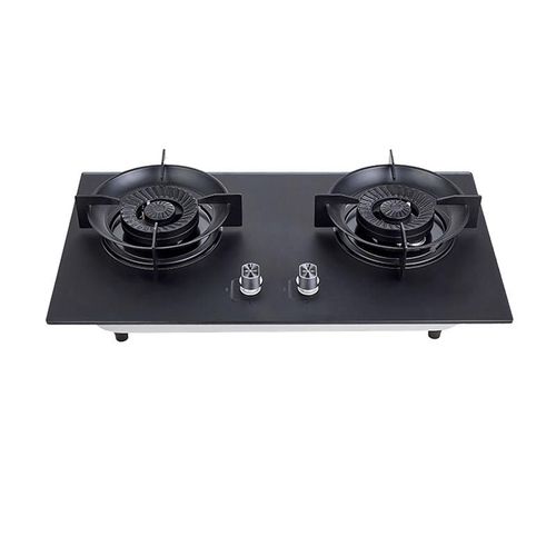 Agency-franchised high-power internal-rotation rapid-fire household restaurant-style built-in natural gas stove with dual burners