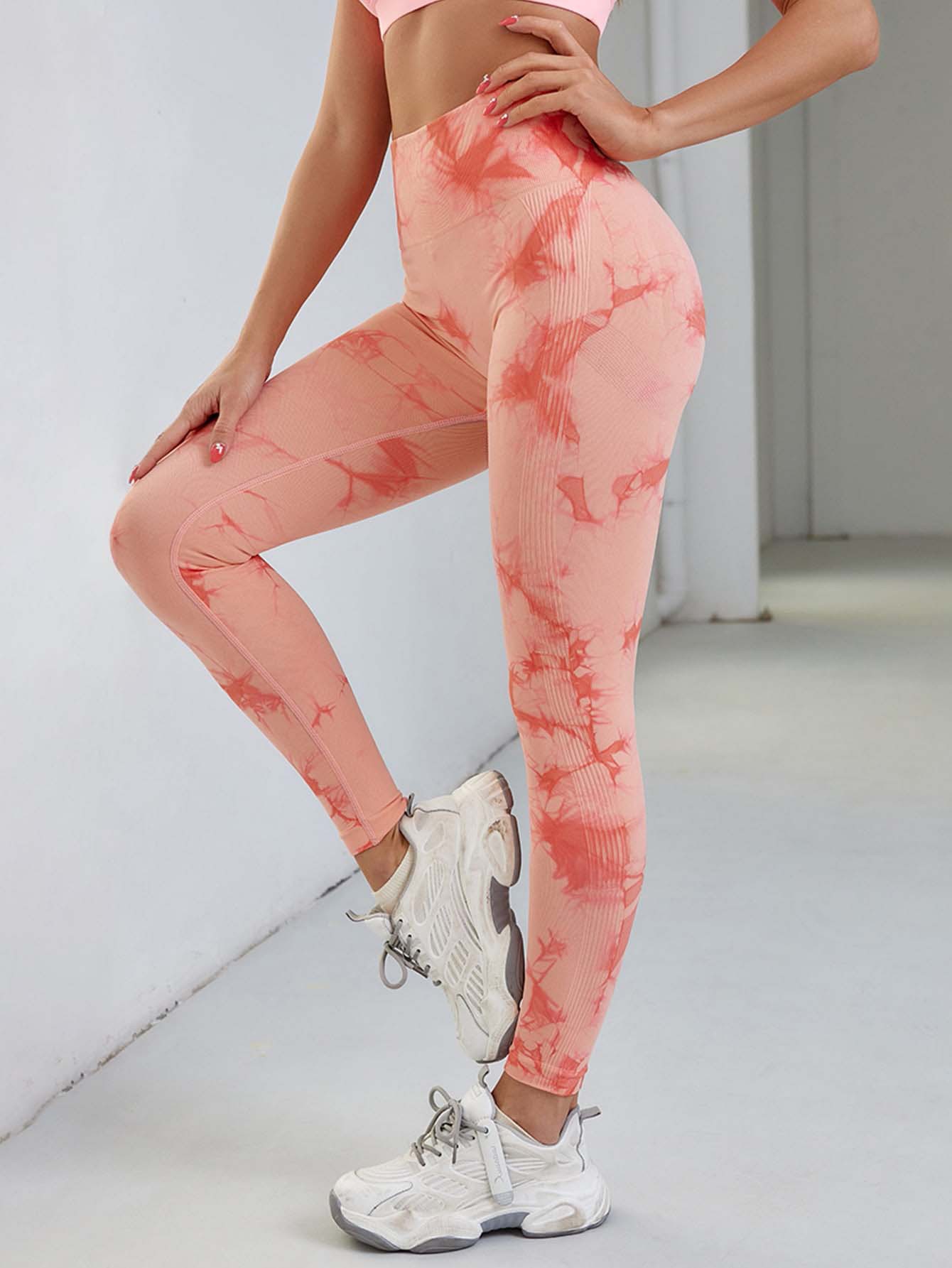 Fitness Fashion Printing Leggings display picture 1