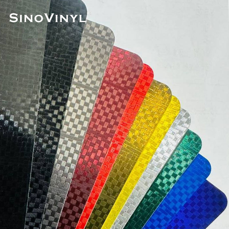 película de cambio de color de fibra de carbono de panal electrochapada película de decoración de espejo retrovisor negro de fibra de carbono de panal