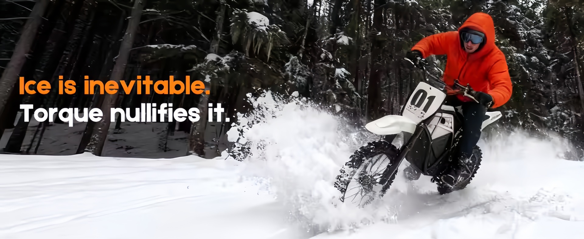 In-stock at US overseas warehouse: 60V20Ah high-power electric off-road motorcycle, two-wheeled electric bike
