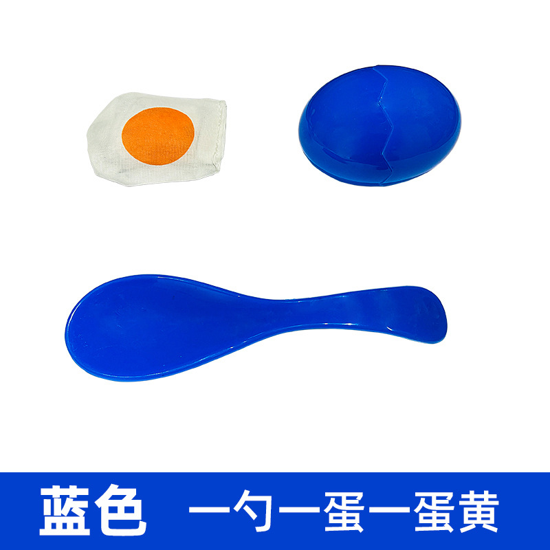 Kindergarten diversión deportes apoyo huevo equilibrio cuchara corriendo juego al aire libre juguete para niños equipo de entrenamiento sensorial