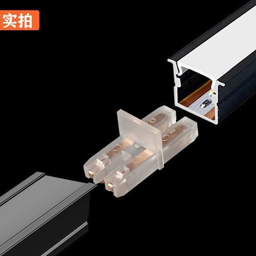 Welding-free cabinet line embedded led wardrobe induction wine cabinet shoe cabinet lamp belt accessories middle joint