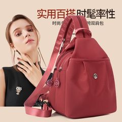 跨境新款小背包女迷你双肩包时尚胸包牛津布单肩斜挎包中国风女包