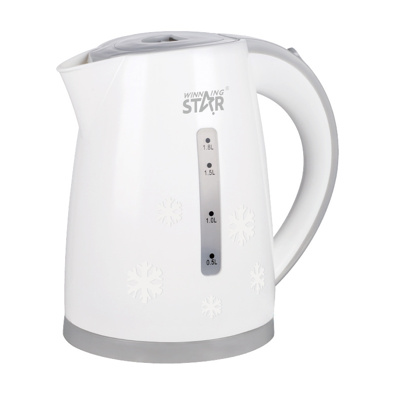 Hervidor eléctrico multifuncional Winningstar, producto superventas, estándar británico y europeo, de acero inoxidable, listo para usar.