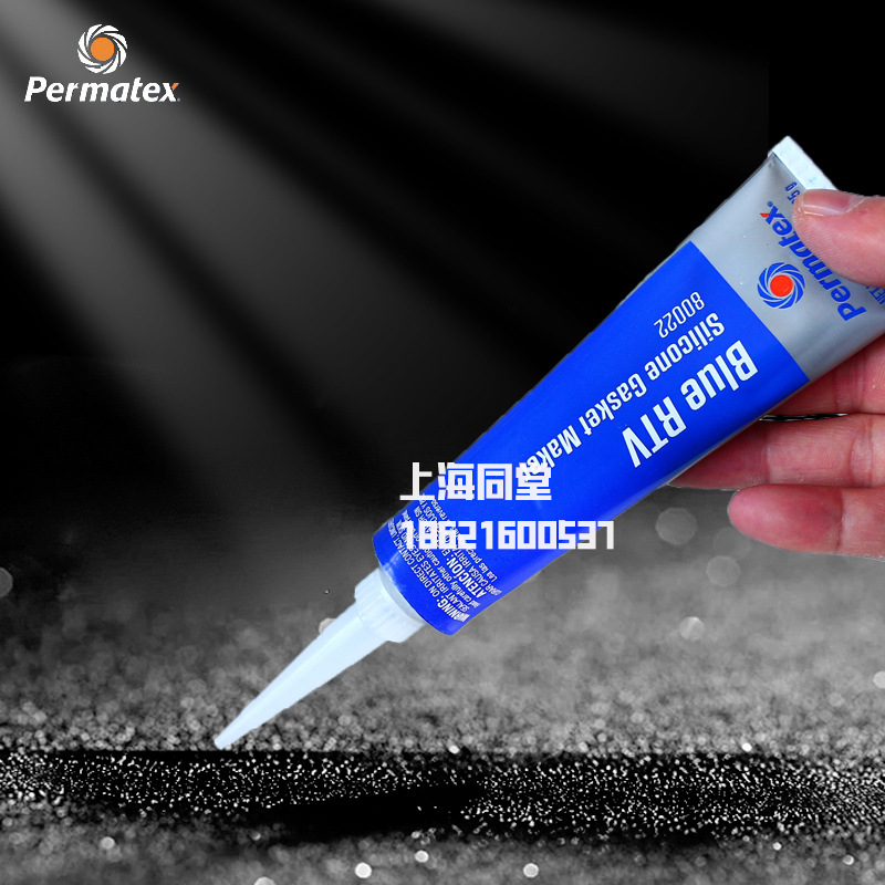 美国泰扬Permatex Sensor Safe Blue RTV80022/6br蓝色垫片密封胶