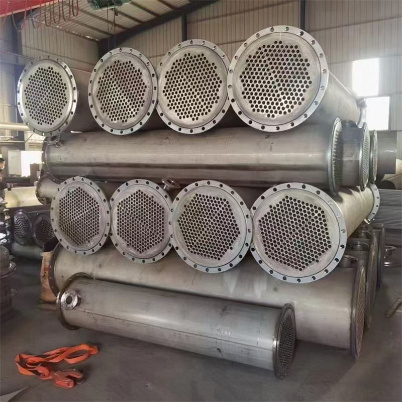二手冷凝器 列管式冷凝器 钛材冷凝器 二手换热器 钰豪机械供应