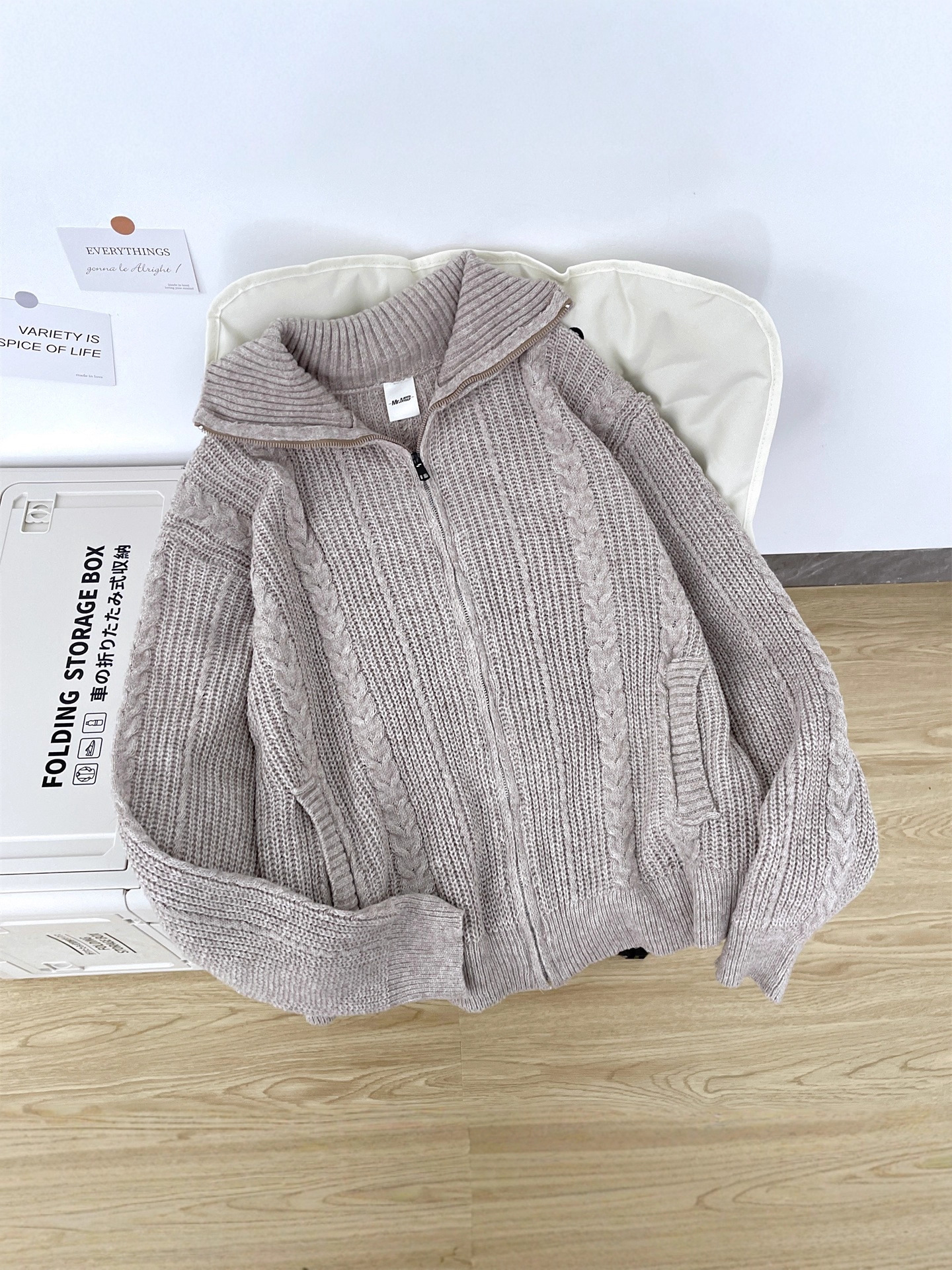 Cardigan retrógrado de trigo americano suéter chaqueta hombre y mujer otoño invierno cálido camisa de punto de manga larga chaqueta