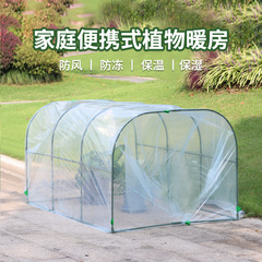 Winter greenhouse vegetable greenhouse flower room greenhouse balcony succulent plant insulation shed rain-proof warm anti-freeze flower cover