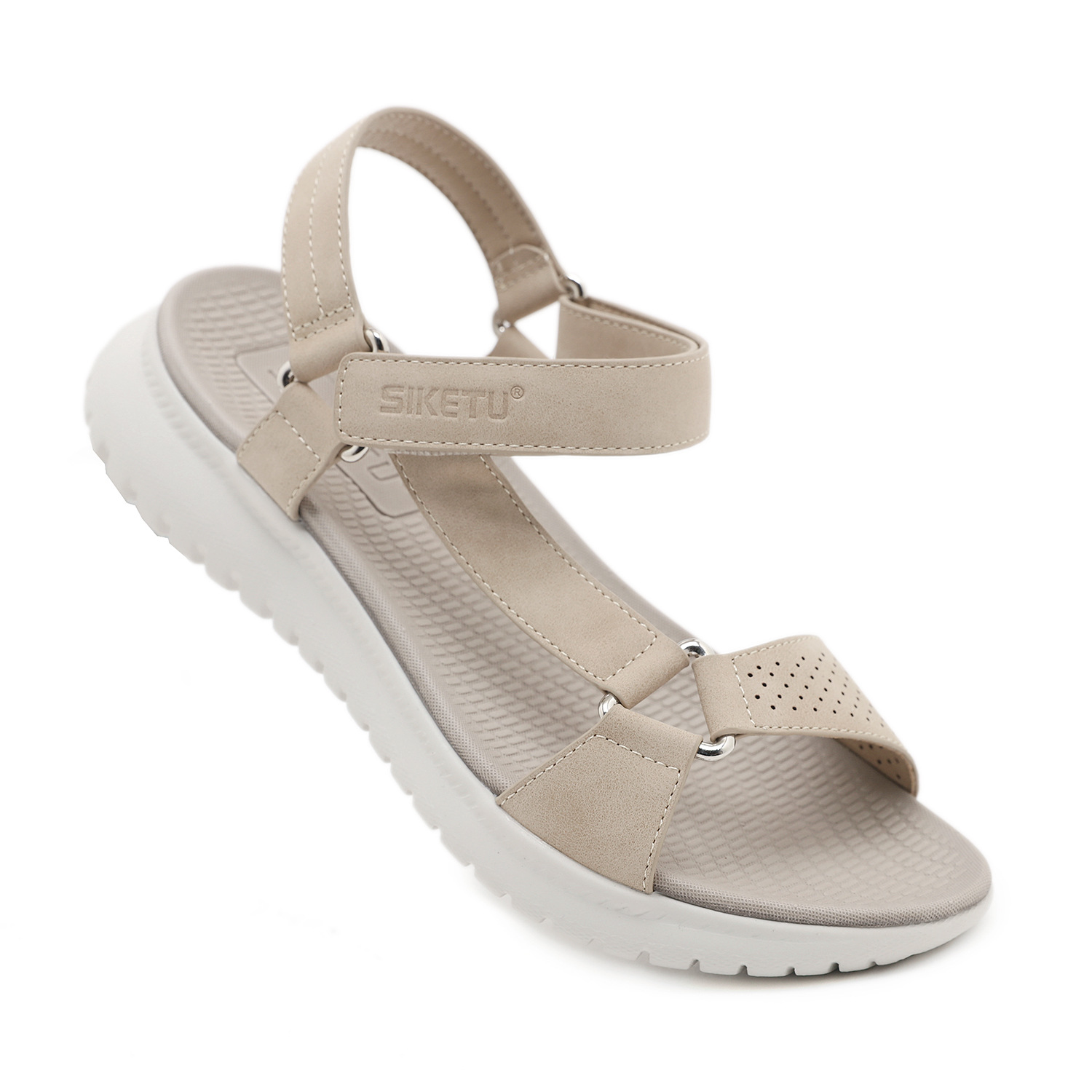 H1109-A42024 Wiosna/Lato Nowe, uniwersalne, sportowe sandały plażowe na grubej podeszwie dla kobiet_voghion.com