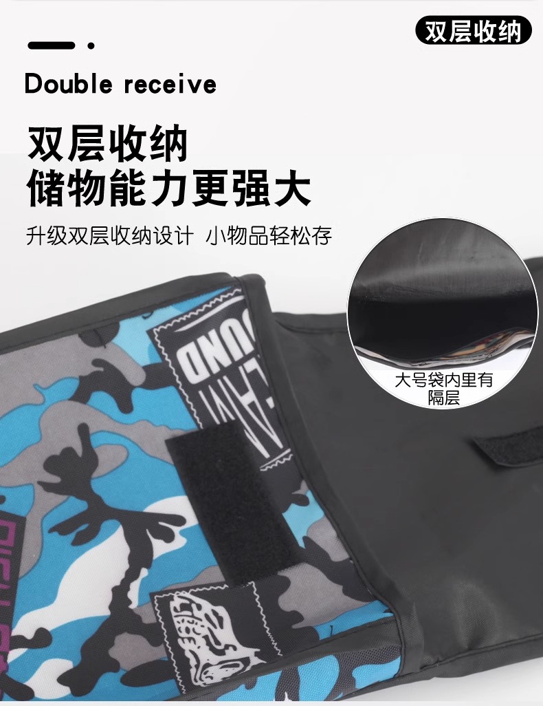 Electric Car Hanging Bag Front Waterproof Storage Bag Storage Bag Storage Bag Battery Car Full Tricycle Bicycle