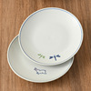 Nishida Muyu Childhood Memory Series 9 -inch plate ceramic house tableware disk disk large disk