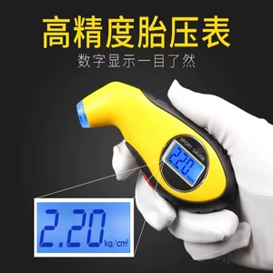 Yüksək dəqiqlikli elektron rəqəmsal displeyli avtomobil şin təzyiqinə nəzarət ölçü cihazı