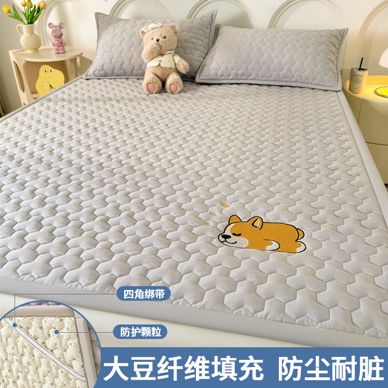 2025 nuevo conjunto de tres piezas de cubierta de cama de tatami de clase A para madres y bebés