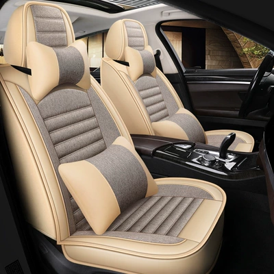 Universal seat cover, universal headrest backrest fully surrounded