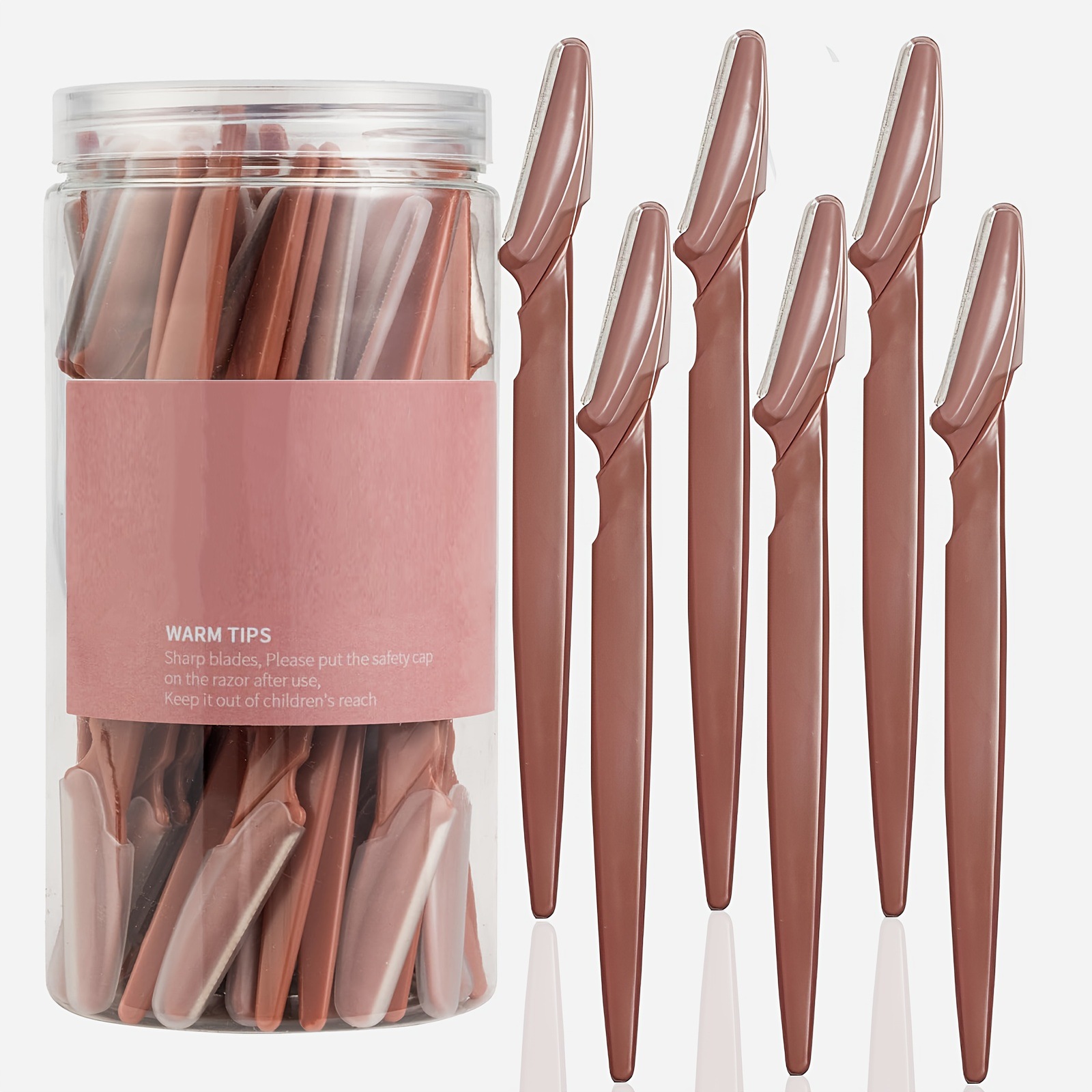 Fábrica al por mayor cuchillo de cejas curado