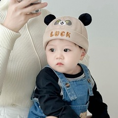 婴儿帽子秋冬超萌幼儿男童地主帽小月龄男女宝宝春秋季男孩瓜皮帽
