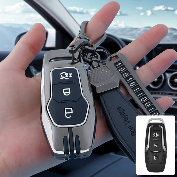 All -inclusive L model+diamond -shaped hand rope buckle+defense number [Deep Black]