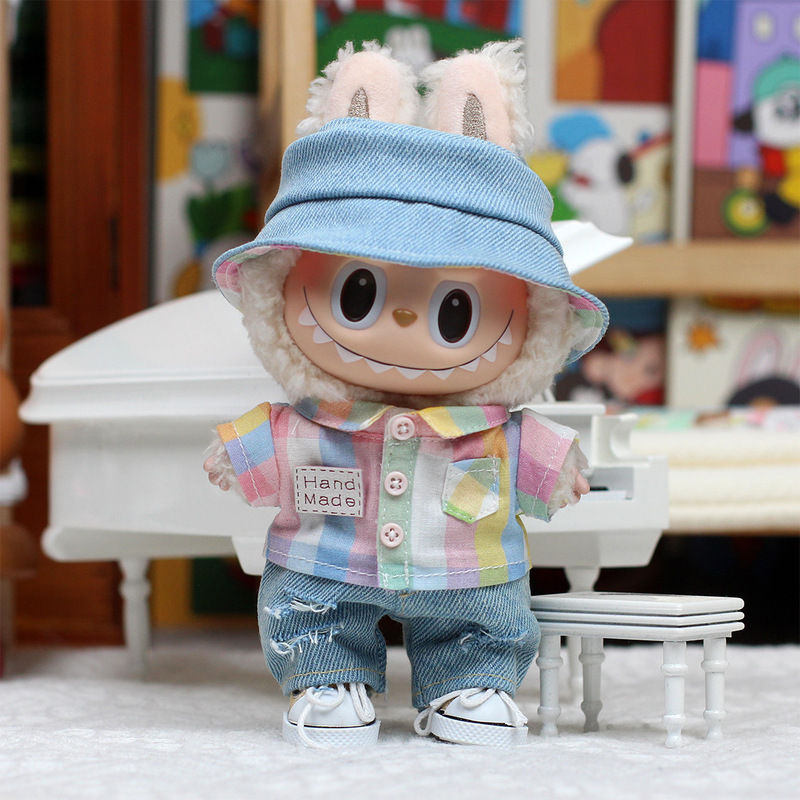 洋服のみ】ラブブベビー服 17cm ラブブ服世代 新作ベビー服コレクション ハートビートマカロン|undefined