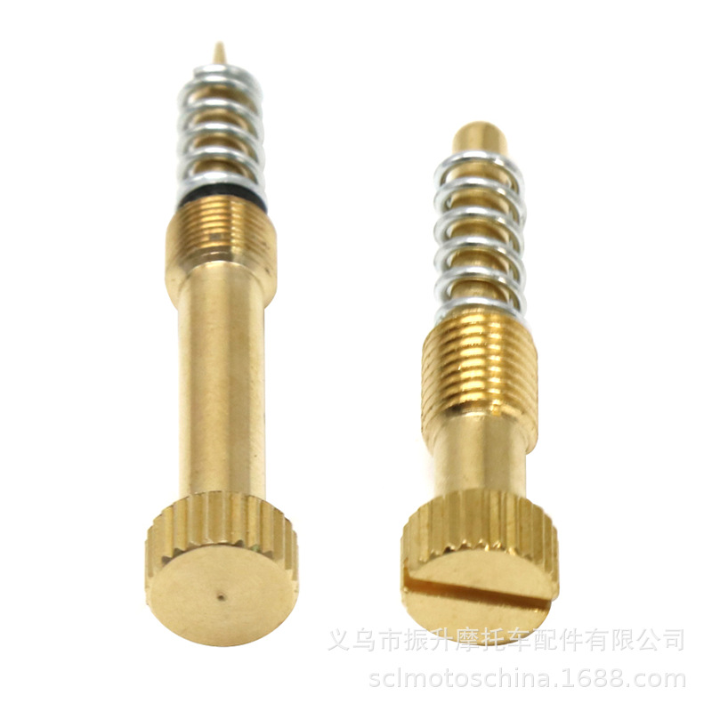 Mikuni VM22 26mm motocicleta carburador modificado relación de mezcla tornillo de ajuste de velocidad de ralentí YBR125