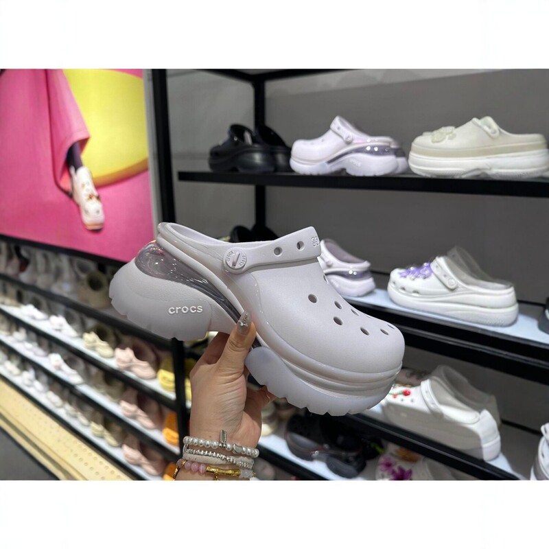 Pure Original Kajia Bae Little Dolphin Women's Clog Sandals with 6.3cm Thick Sole, Summer Lightweight and Comfortable Closed-Toe Slippers Pure Original Kajia Bae Little Dolphin Women's Clog Sandals with 6.3cm Thick Sole, Summer Lightweight and Comfortable Closed-Toe Slippers