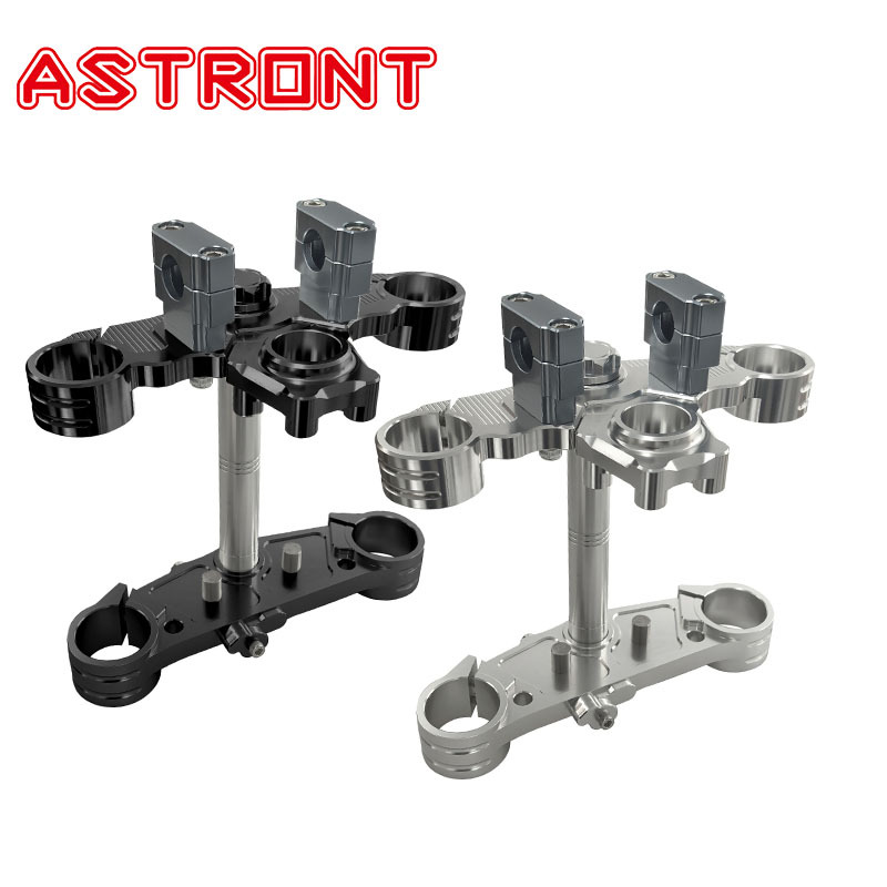 Suitable for Motorcycle Honda Monkey Monkey 125 Modified Upper and Lower Connecting Plate Accessories Aluminum Alloy Steering Column Assembly