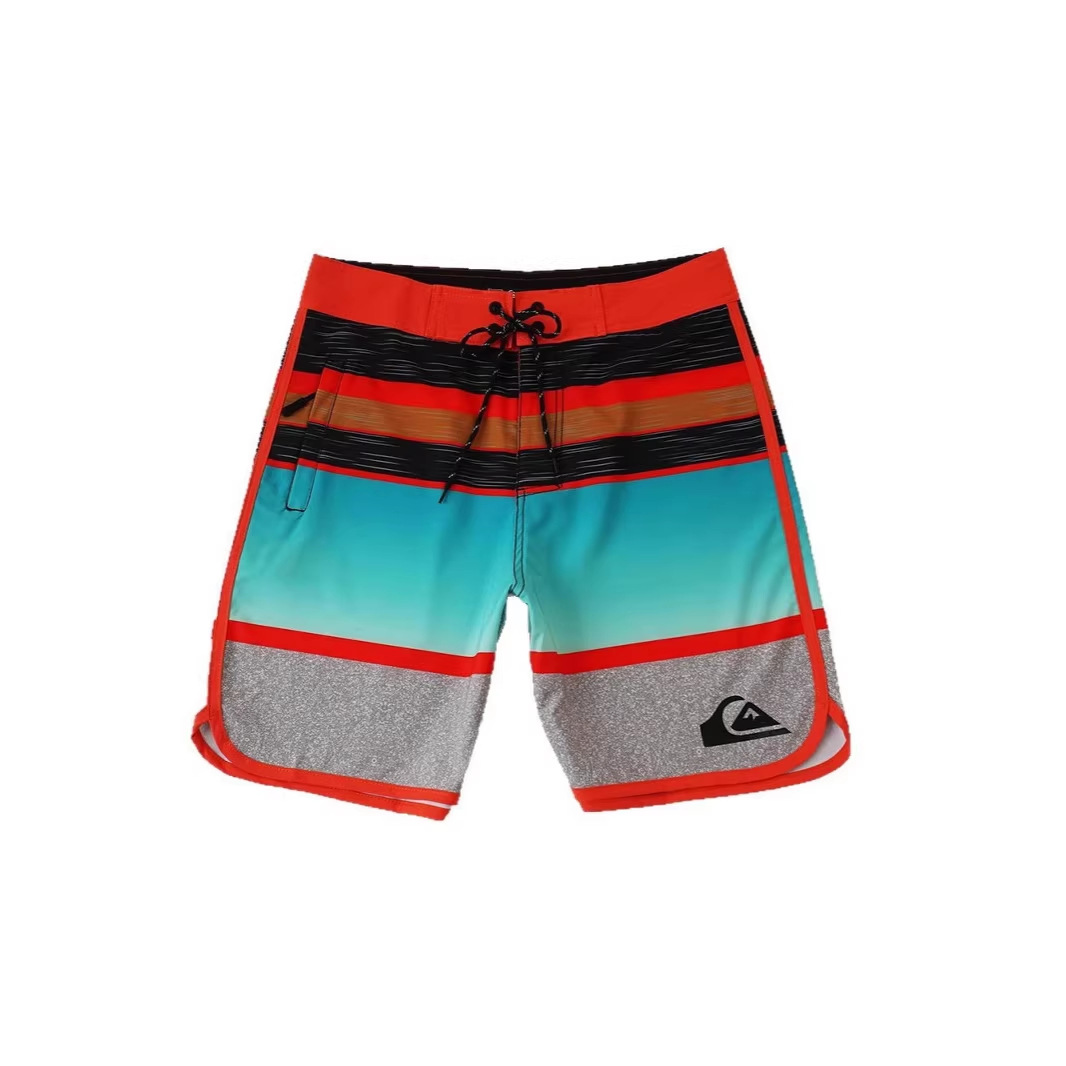 Quick-Drying Beach Shorts for Men, New Style Seaside Printed Surf Shorts