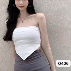 2023 Spring Hot Girl Outerwear Base Layer Bralette Camisole Backless Knit Top Women's Innerwear Sexy Short Sweet Top Wholesale