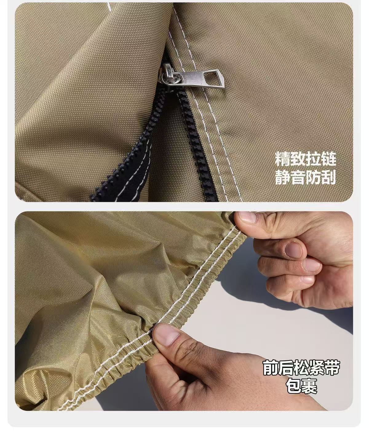 Cross-Border Foreign Trade Amazon Car Cover, Full Cover, Sun Protection, Heat Insulation, Rain and Snow Protection, Dustproof, Suitable for All Seasons