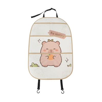 Pad Cartoon Cute Car | Chair back anti-kick pad
