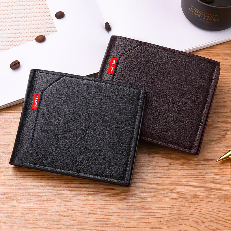 universal short capacious wallet with zipper