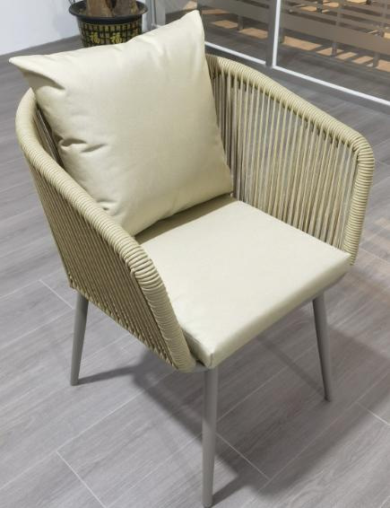 Mesa y silla al aire libre combinación patio ocio silla de caña comedor terraza silla al aire libre silla de cafeteria jardín silla de caña