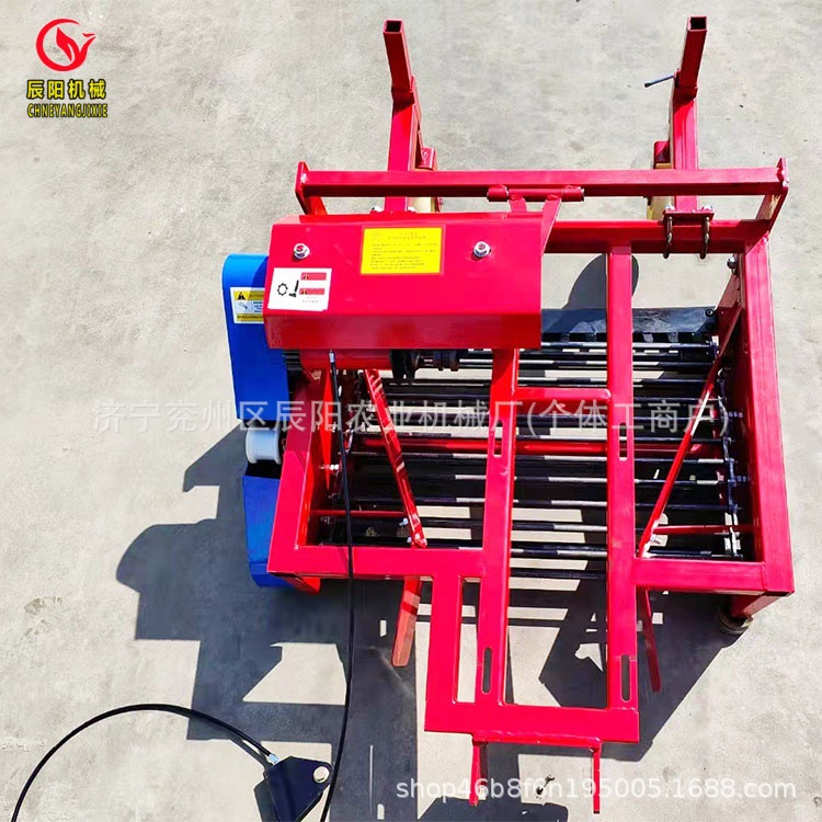 地瓜土豆收获手扶式大蒜收获多功能振动筛式出大蒜刨蒜机批发