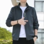 春秋季男士立领薄款夹克