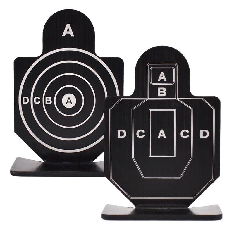 Aleación de aluminio humanoide suave objetivo de entrenamiento de Bombas de metal interior entretenimiento campo de tiro entrenamiento tiro objetivo militar equipo ventilador transfronterizo