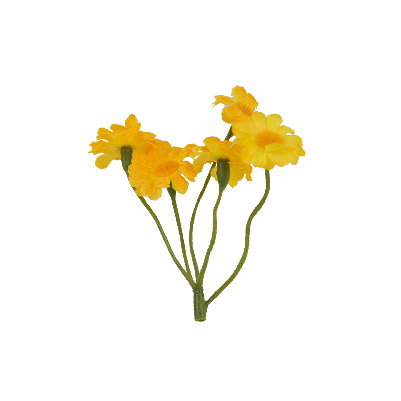 Camomilla blanca margarita flor de simulación ramo de graduación caja de materiales paquete didiy flor clipper sombrero flor decorativa