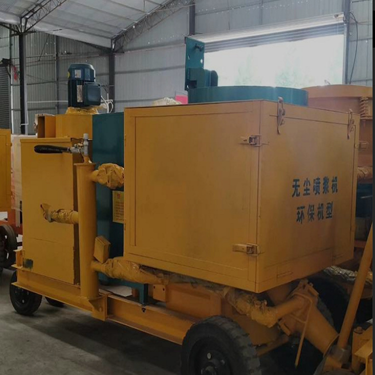 Máquina de pulverización de hormigón de unidad de pulverización de alimentación automática de unidad de pulverización de anclaje de soporte de túnel de camión de pulverización de lechada de elevación