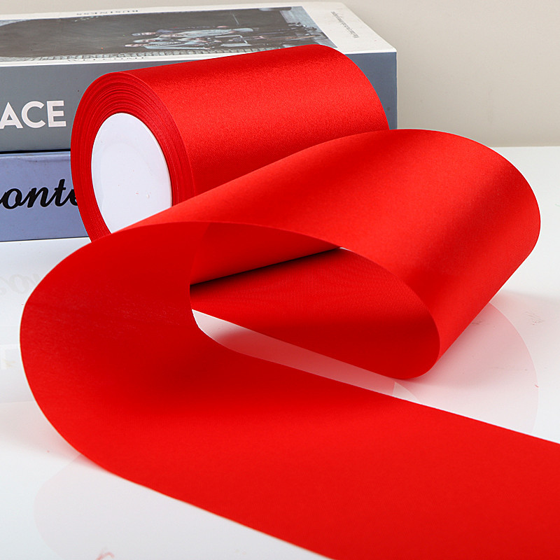Cinta roja Cinta embalaje de regalo cinta de hornear boda Cinta Roja cinta Cinta Roja coche Cinta Roja tira de tela
