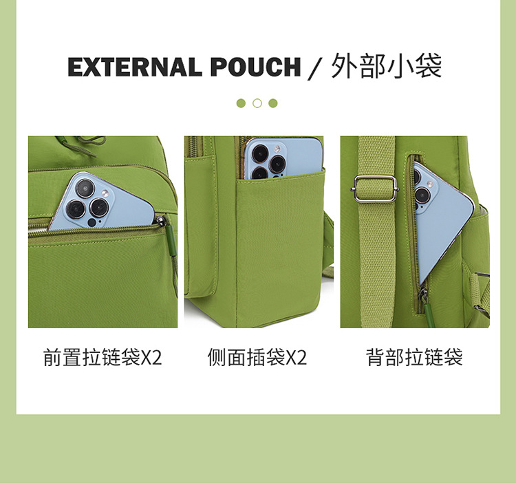 Large-capacity student backpack 2025 Popular new style Japanese and Korean trendy macaron color travel and leisure backpack undefined