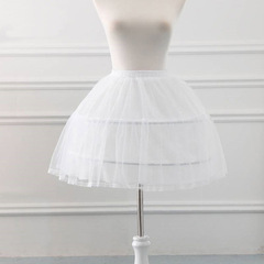 Violent cos maid outfit lolita tutu skirt daily bone fishbone skirt support short petticoat performance dress support skirt
