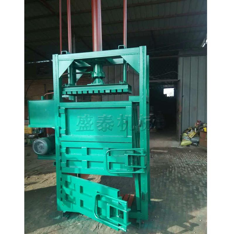 松散物料压块机 废纸压缩打包机 废旧易拉罐体挤压打包机压缩块机