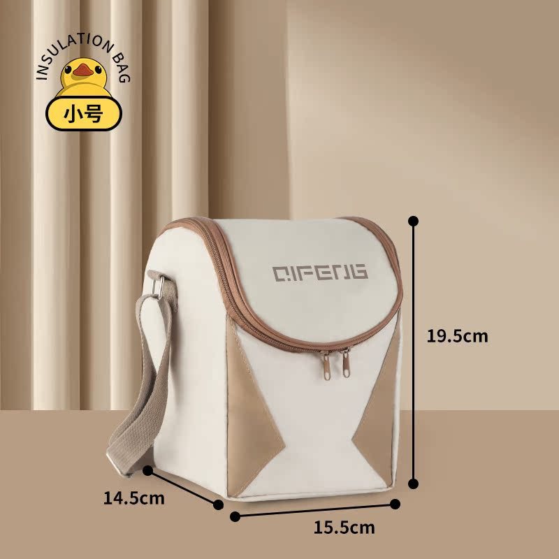 Cute Student Lunch Box Bag, Insulated Bag, Kidsren's Satchel Lunch Bag, Large Capacity Cartoon Lunch Bag, Lunch Bag for Work