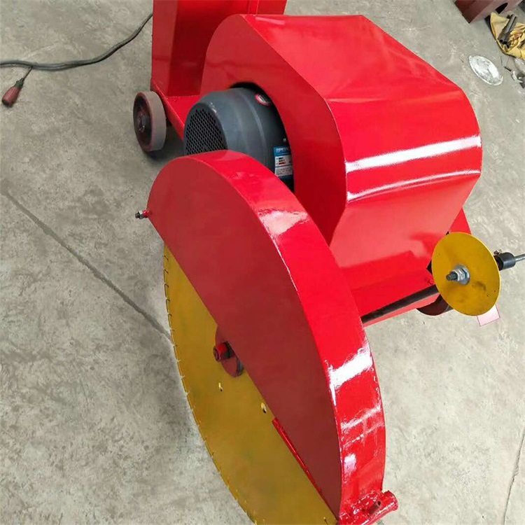 路面刻纹机电动马路切纹机高速刻纹切割机电动自行走切割机